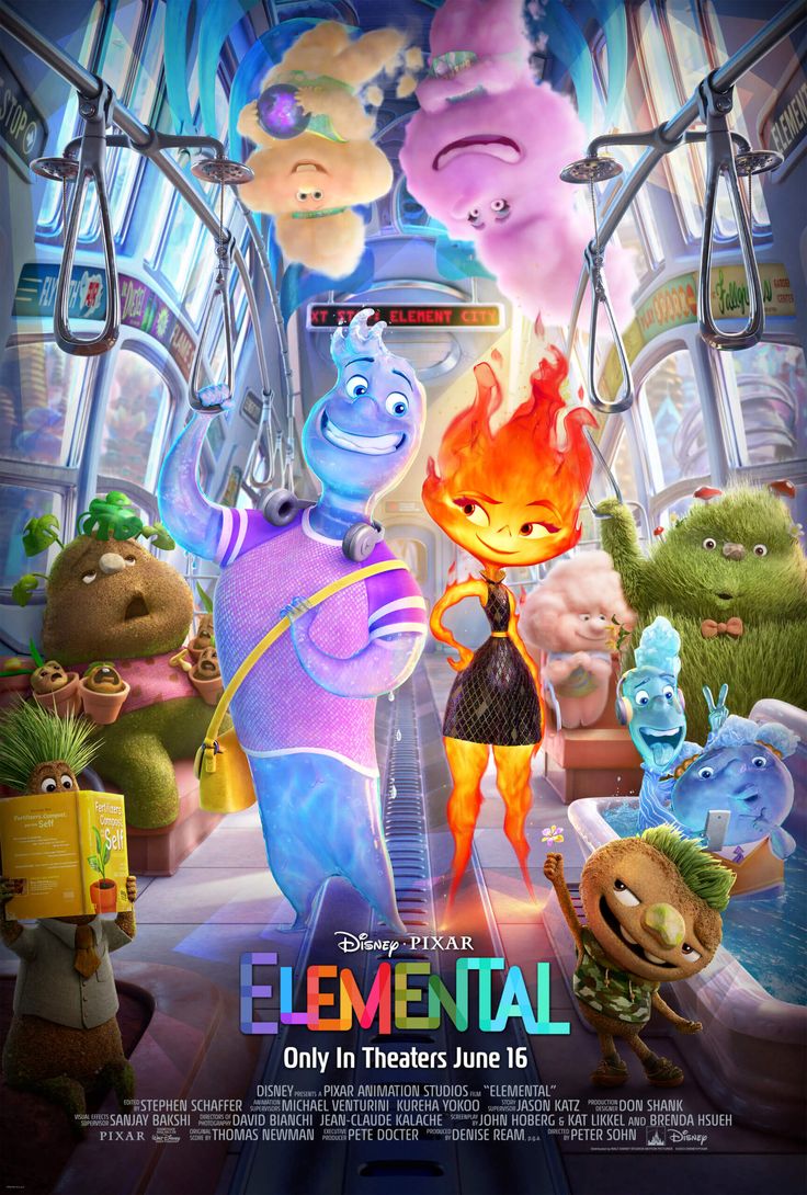 Disney Pixar Elemental Movie Review